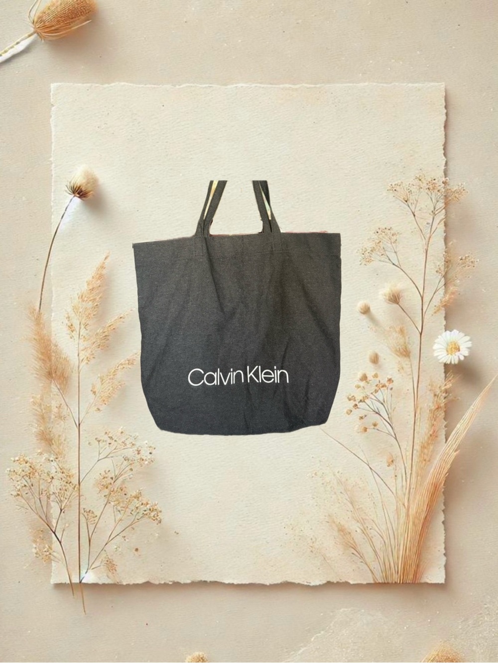 Calvin Klein Large Black Tote